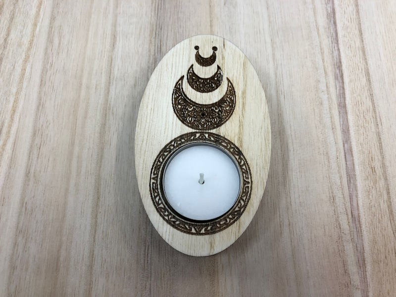 Quemador palo santo fases lunares